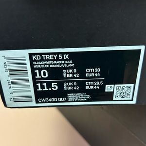 KD Trey 5 XI EP black racer blue